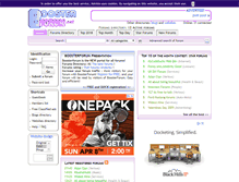 Tablet Screenshot of boosterforum.net